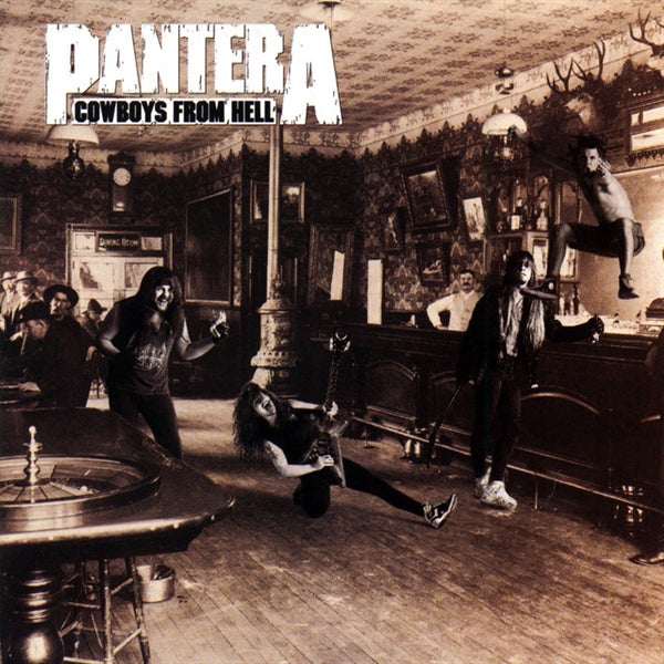 Pantera - Cowboys from Hell [White/Brown] Vinyl LP Record