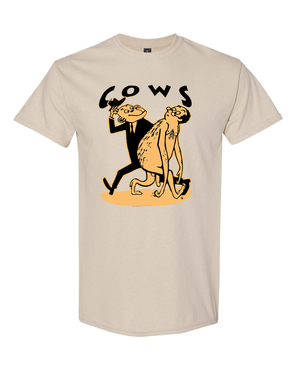 COWS “Darwin’s Dilemma” T-Shirt w/ AmRep NOISE back logo