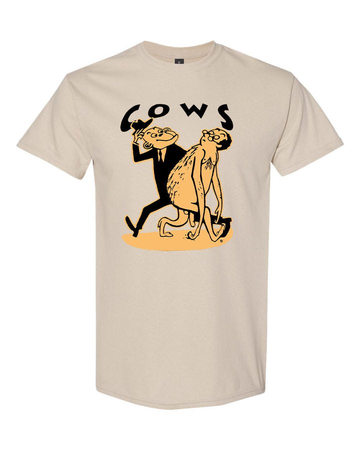 COWS “Darwin’s Dilemma” T-Shirt w/ AmRep NOISE back logo