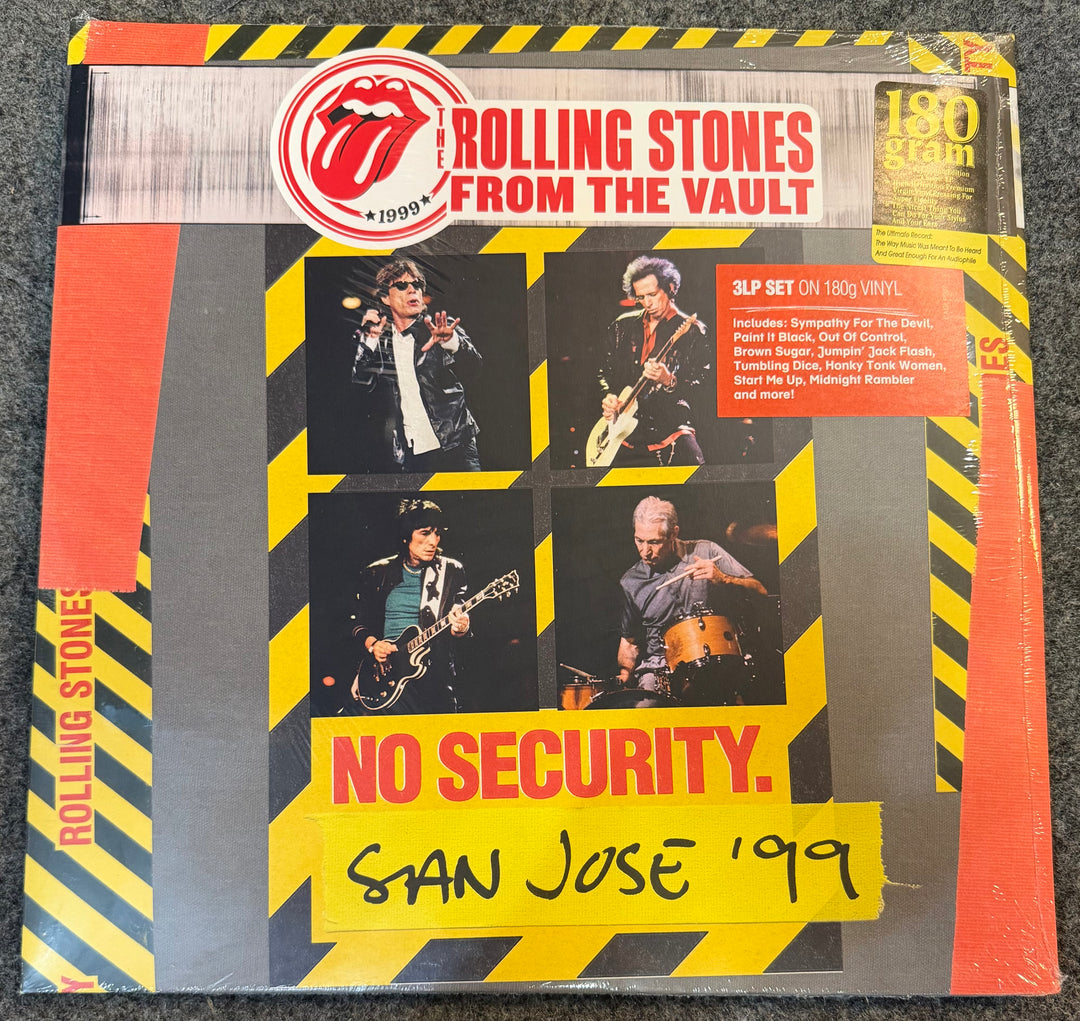 Rolling Stones - No Security San Jose '99 [180G] Front Vinyl Record Cover