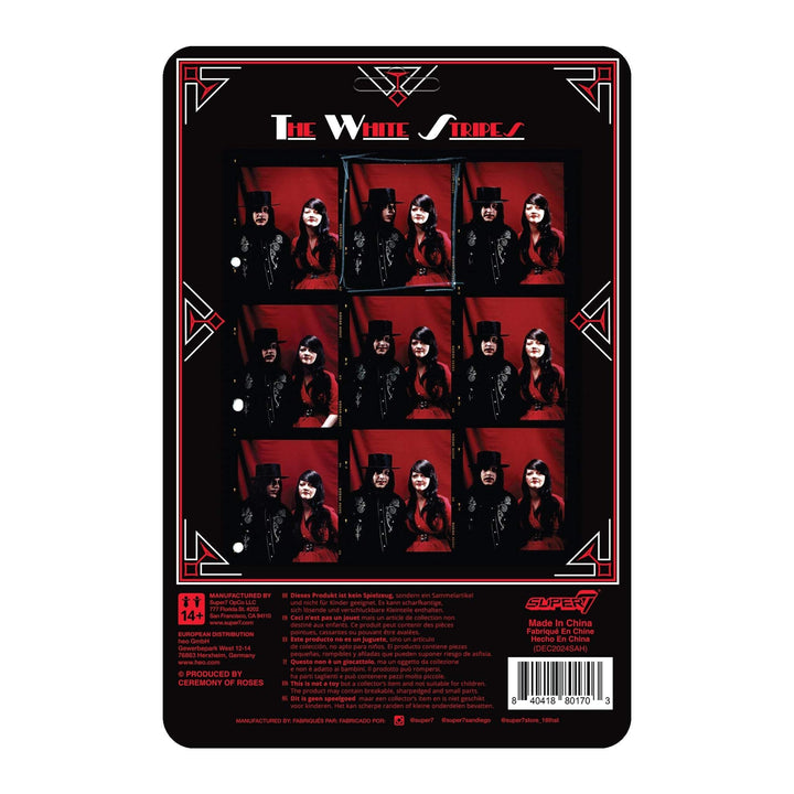 Super7 x The White Stripes (Get Behind Me Satan) ReAction Figures