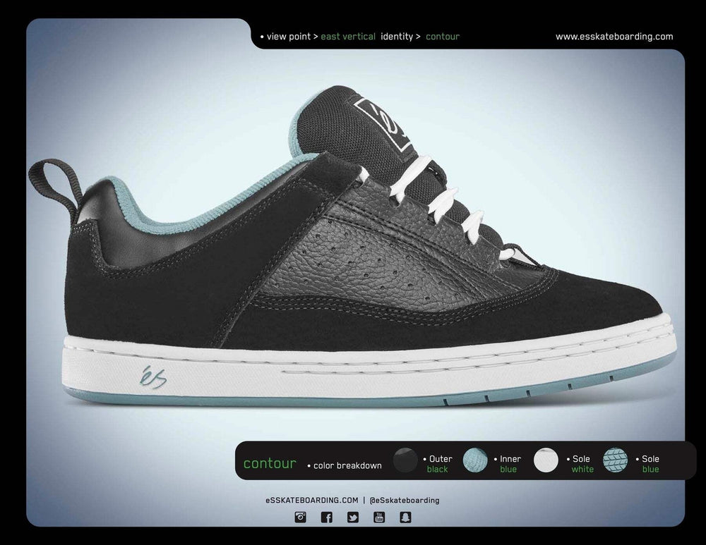 Es Contour Skate Shop Day Skate Shoe