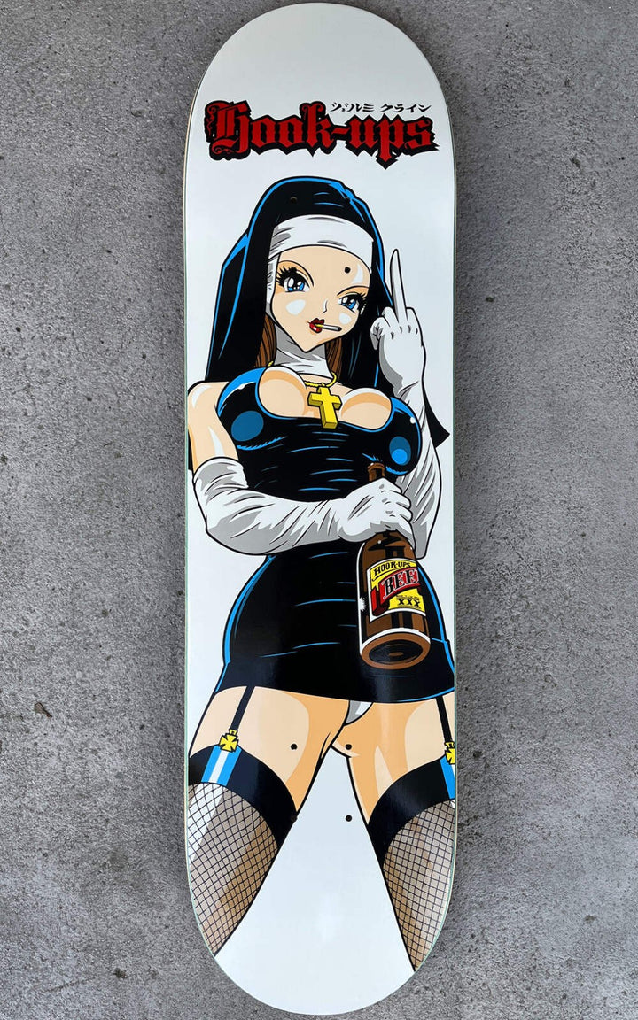 Hook Ups Evil Nun 8.25" Skateboard Deck