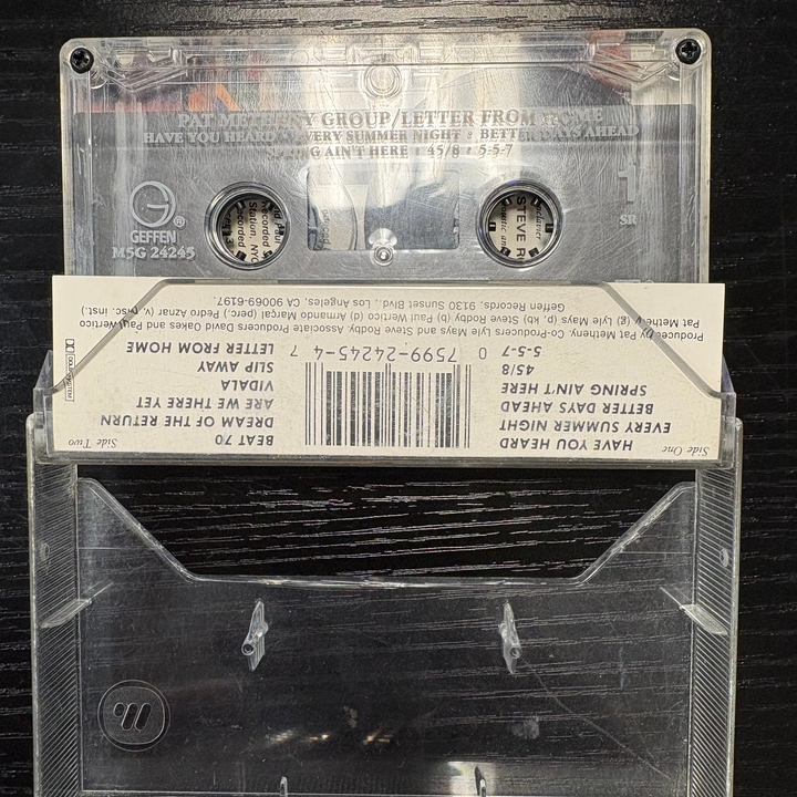 Pat Metheny Group - Letter From Home Cassette *USED 1989 RELEASE*