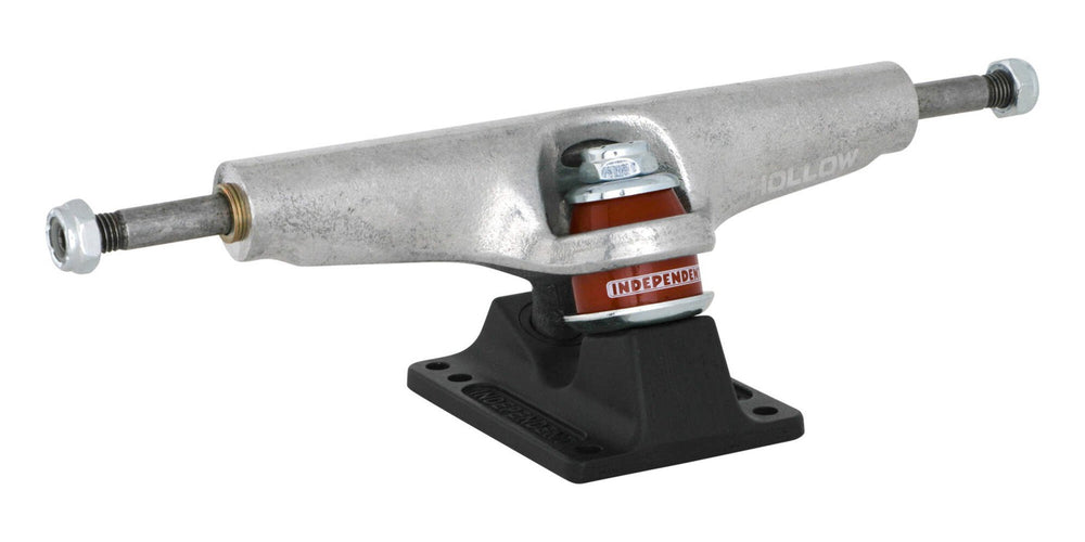 Independent Stage 4 Hollow Silver Ano Black Skateboard Trucks