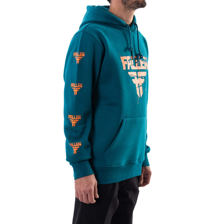 FALLEN FOOTWEAR CRACKED HOODED SWEATSHIRT