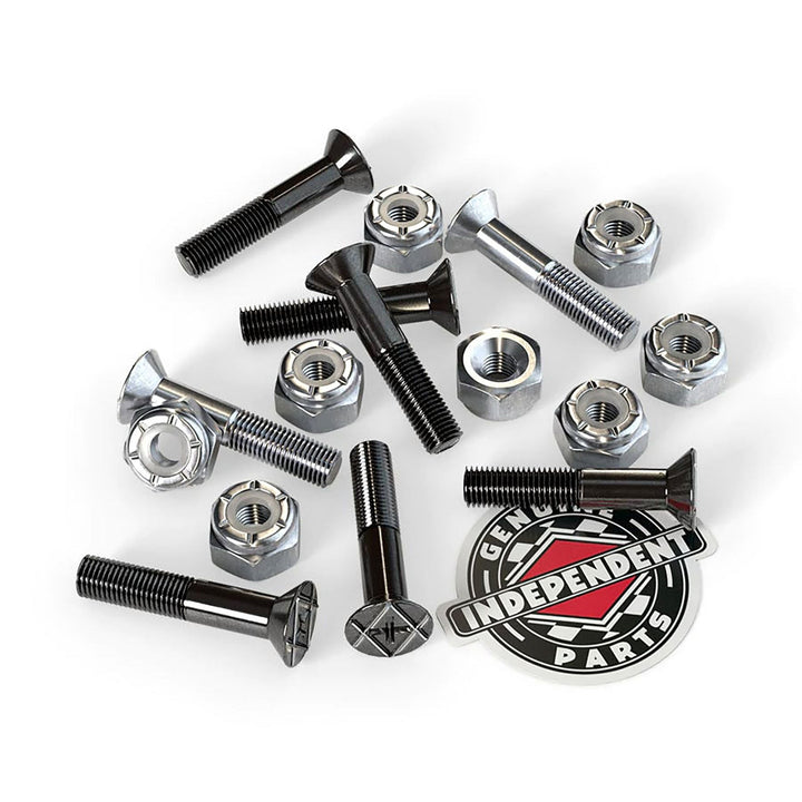 Independent Truck Co. Genuine Parts 7/8 Black/Silver Phillips Skateboard Mountin