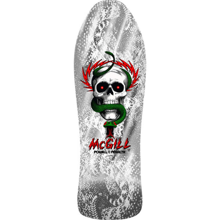 Powell Peralta Mike McGill Skull Snake Bones Brigade Series 17 White Skateboard