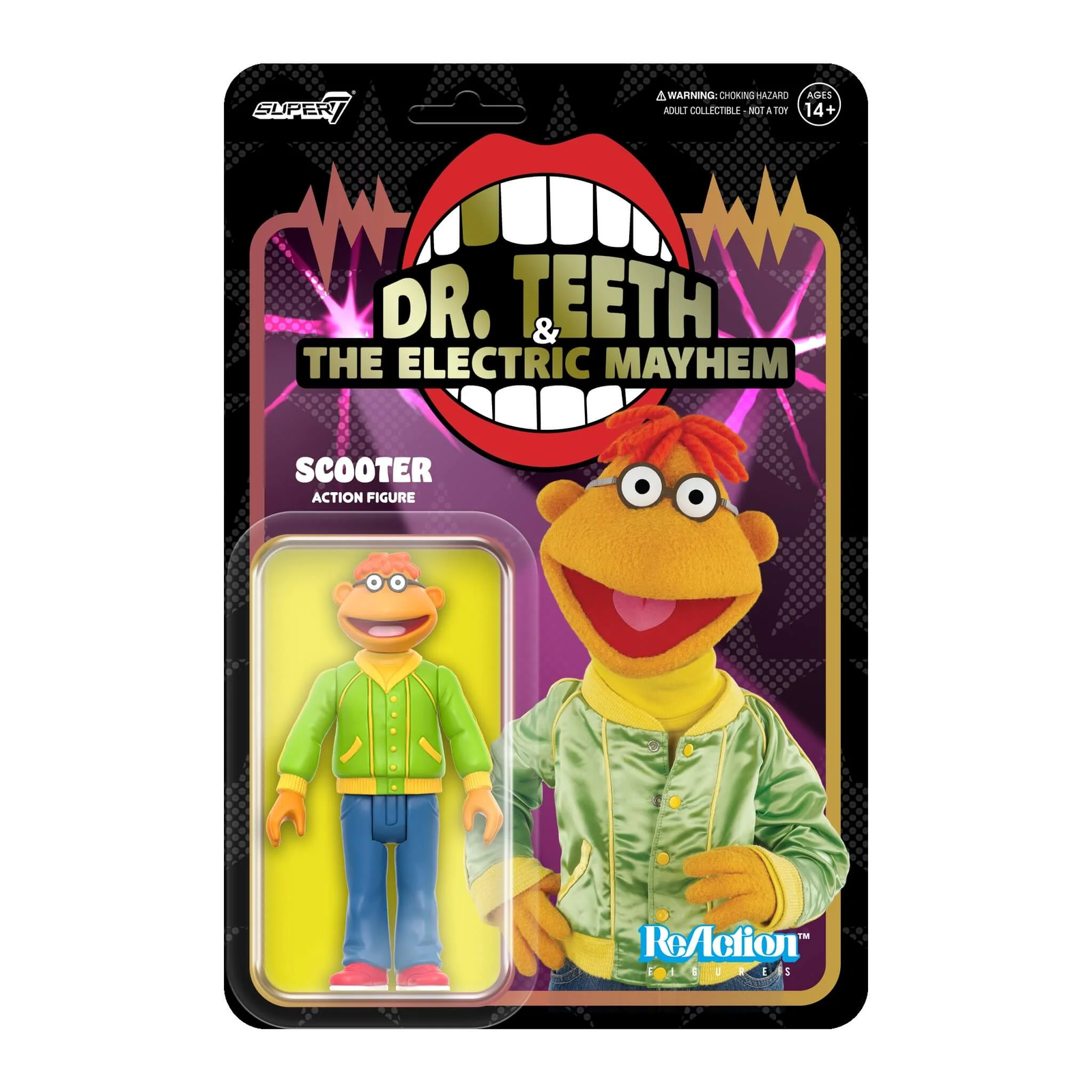 Super7 X The Muppets - Electric Mayhem Band - Scooter Reaction
