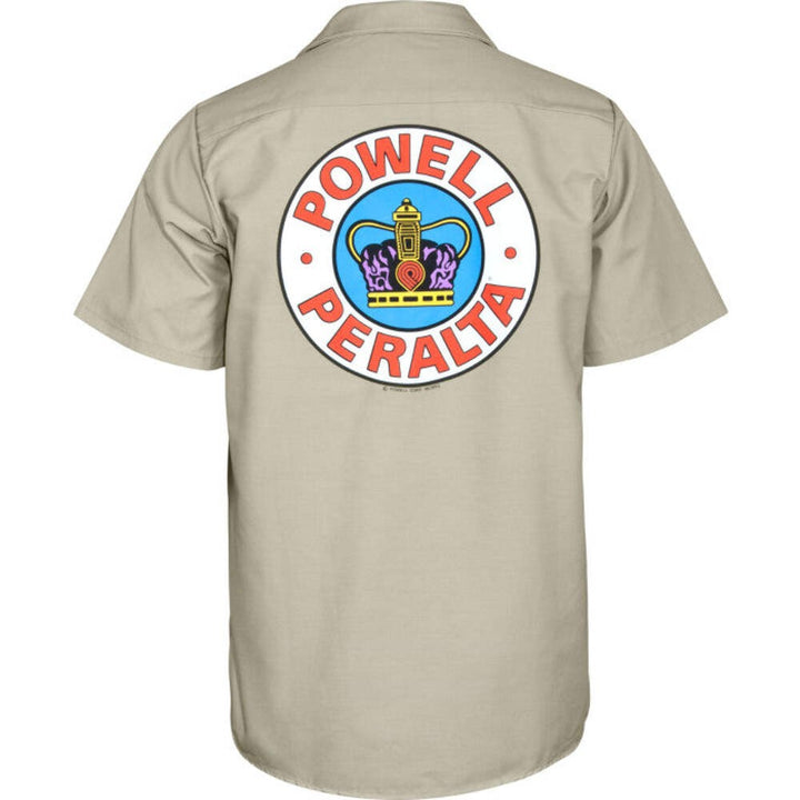 Powell Peralta Supreme Khaki Work Shirt