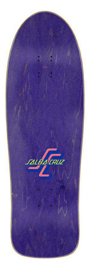 Santa Cruz Salba Baby Stomper Green Stain Skateboard Deck – The