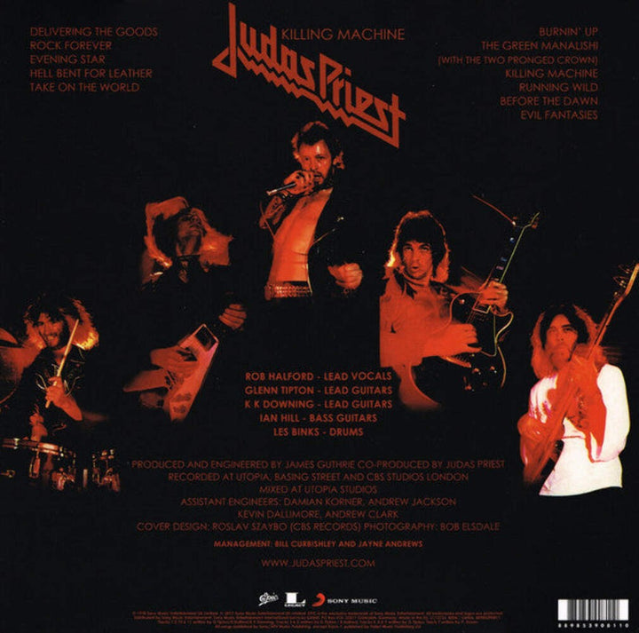 Judas Priest ‎– Killing Machine [180G] Vinyl LP Record
