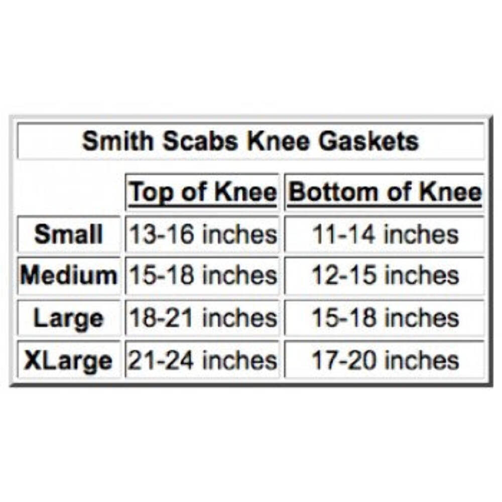 Smith Horseshoe (Now Known As Scabs) Knee Gasket (Sold As Pair) Vintage