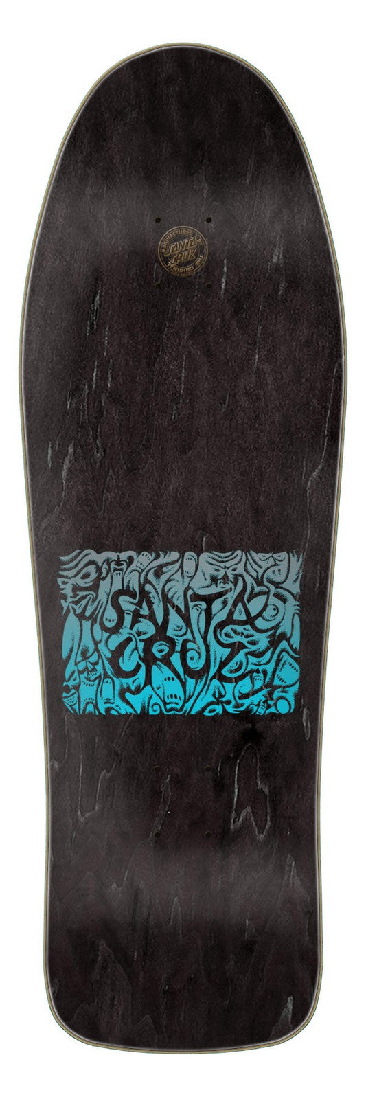 Santa Cruz Knox "Firepit" Silver Kaleidoscope 10" Skateboard Deck