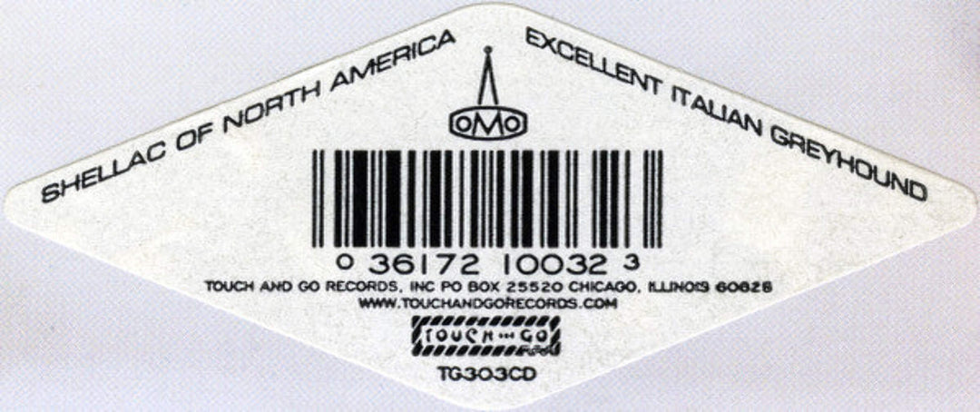Shellac – Excellent Italian Greyhound CD