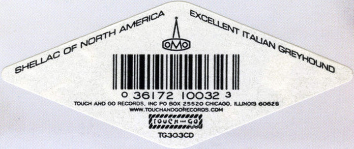Shellac – Excellent Italian Greyhound CD