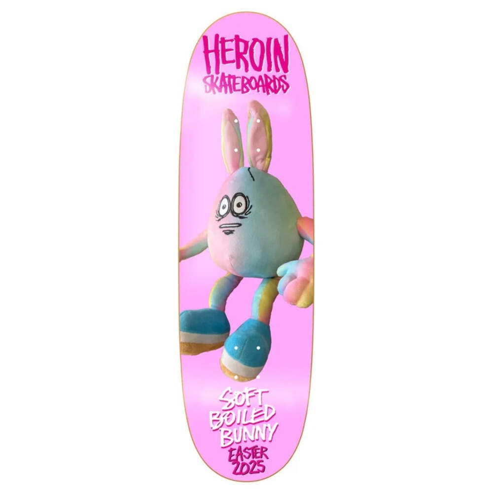 Heroin Soft Boiled Bunny 9.125" Complete Skateboard