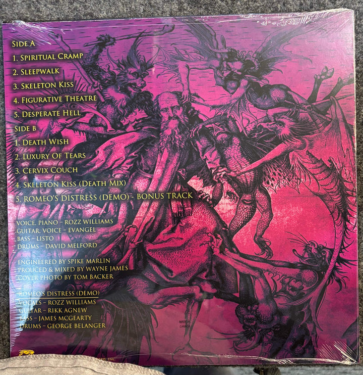 CHRISTIAN DEATH - Iron Mask (Color Vinyl) LP Record