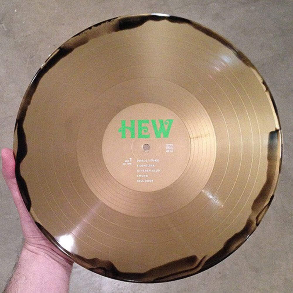 Hew Time – Hew Time Black/Gold Color Vinyl LP Record *USED 2014 RELEASE*