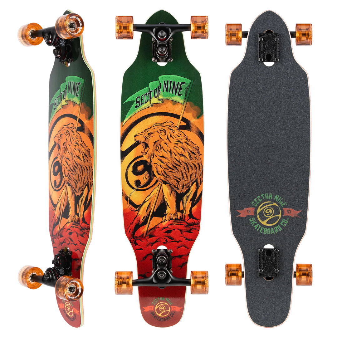 Sector 9 Rasta Mini Striker Complete Longboard