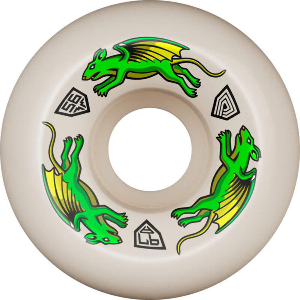 POWELL PERALTA DRAGON FORMULA NANO RATS 56mm 97a SKATEBOARD WHEELS