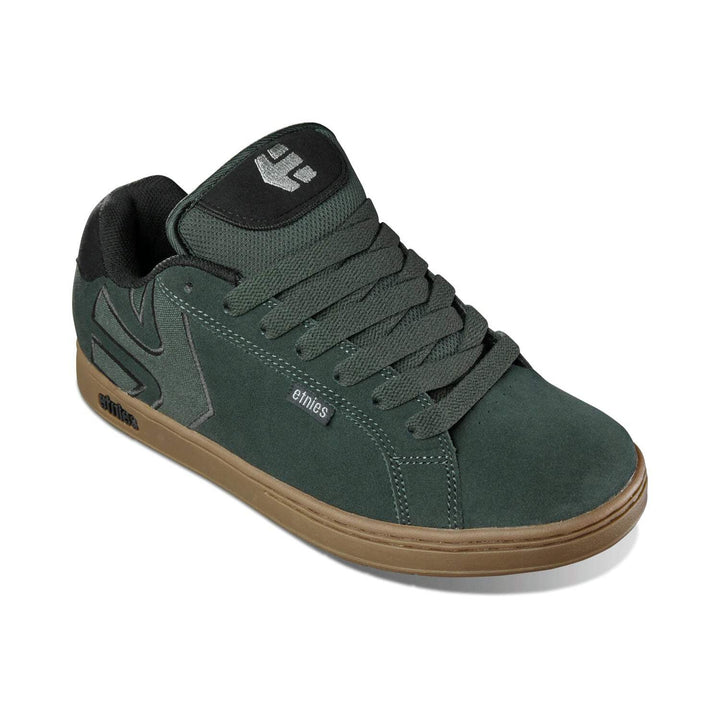 Etnies Fader Green/Gum Skate Shoes