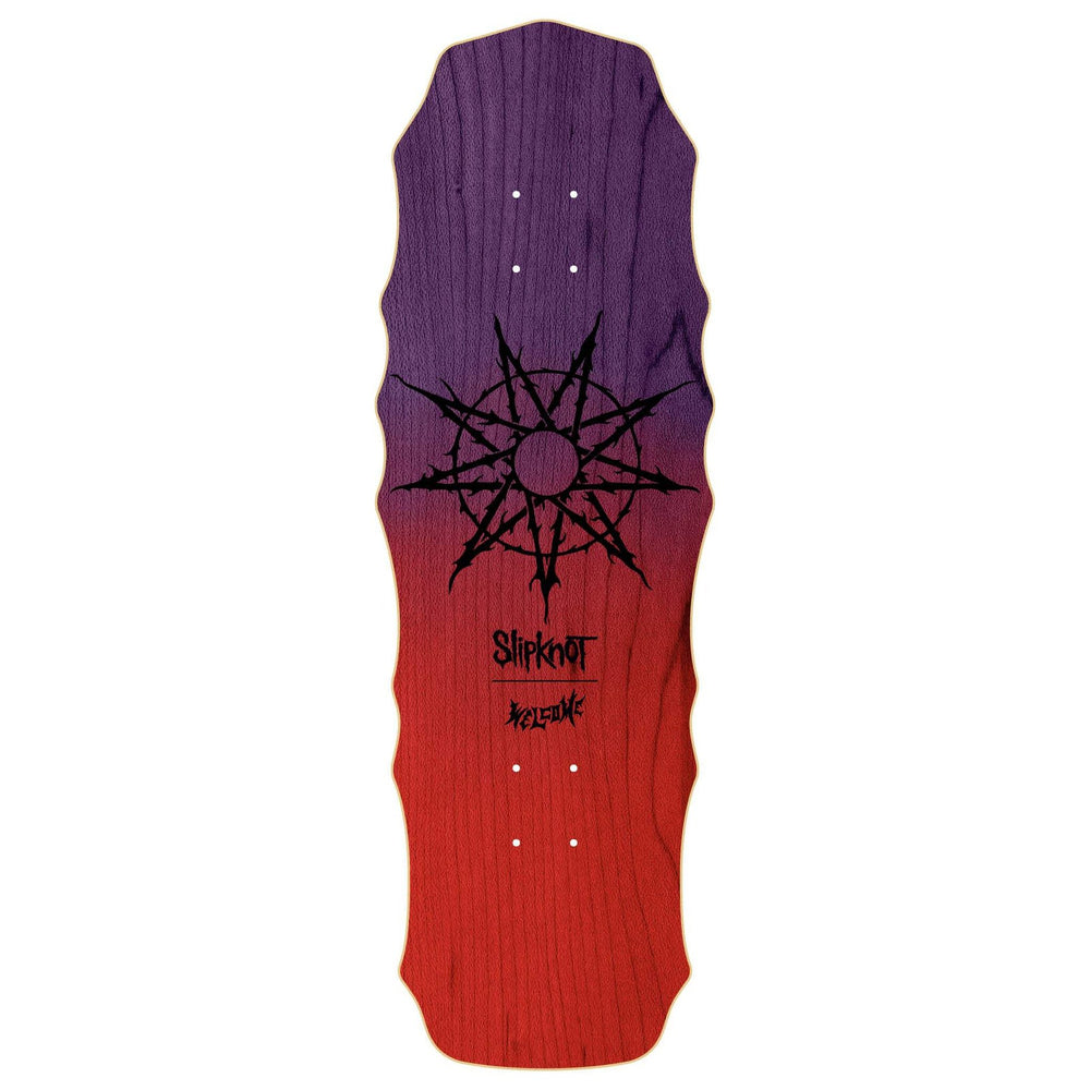 Welcome X Slipknot Tribal S On Widow 10" Skateboard Deck