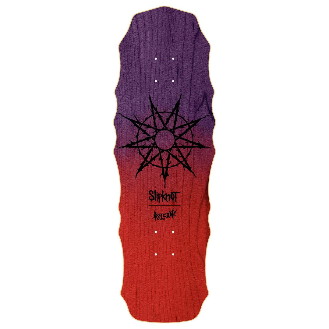 Welcome x Slipknot Tribal S On Widow 10" Skateboard Deck
