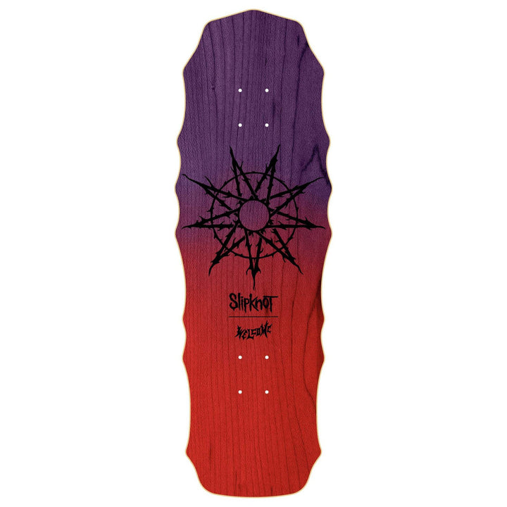Welcome x Slipknot Tribal S On Widow 10" Skateboard Deck