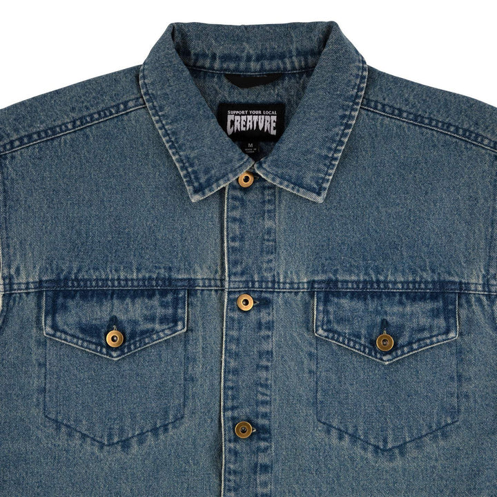 Creature x Cannibal Corpse Denim Vest