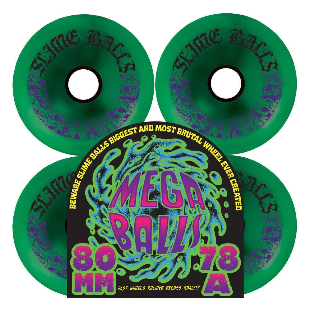 Slime Balls Mega Balls 80Mm 78A Skateboard Wheels