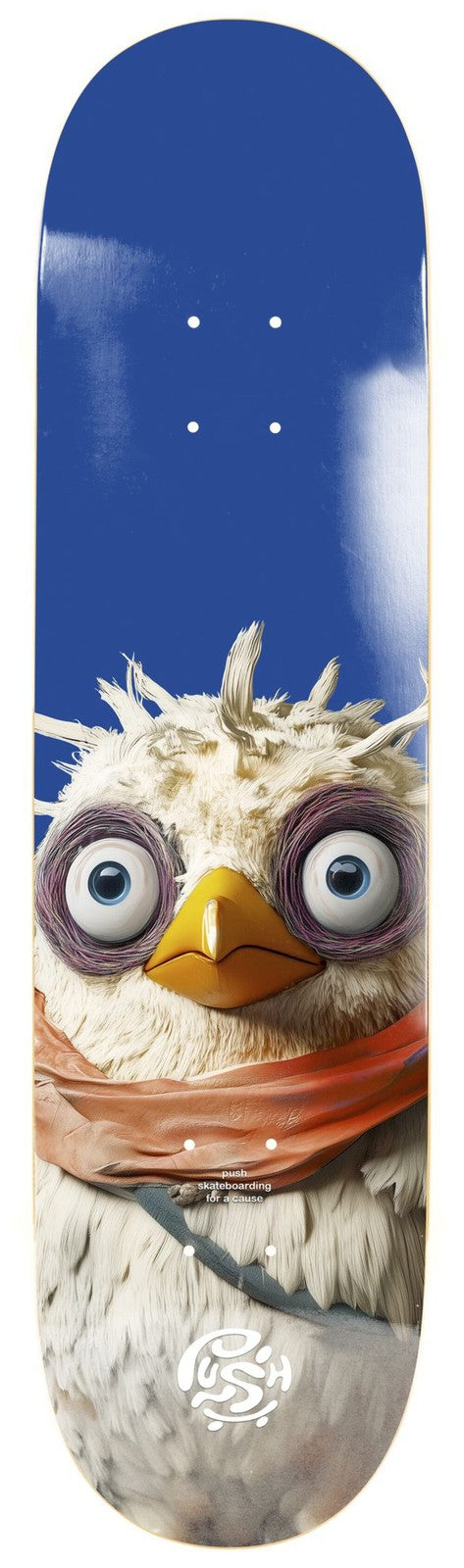 PUSH "Chicken" 8.25" IN-COMPLETE SKATEBOARD