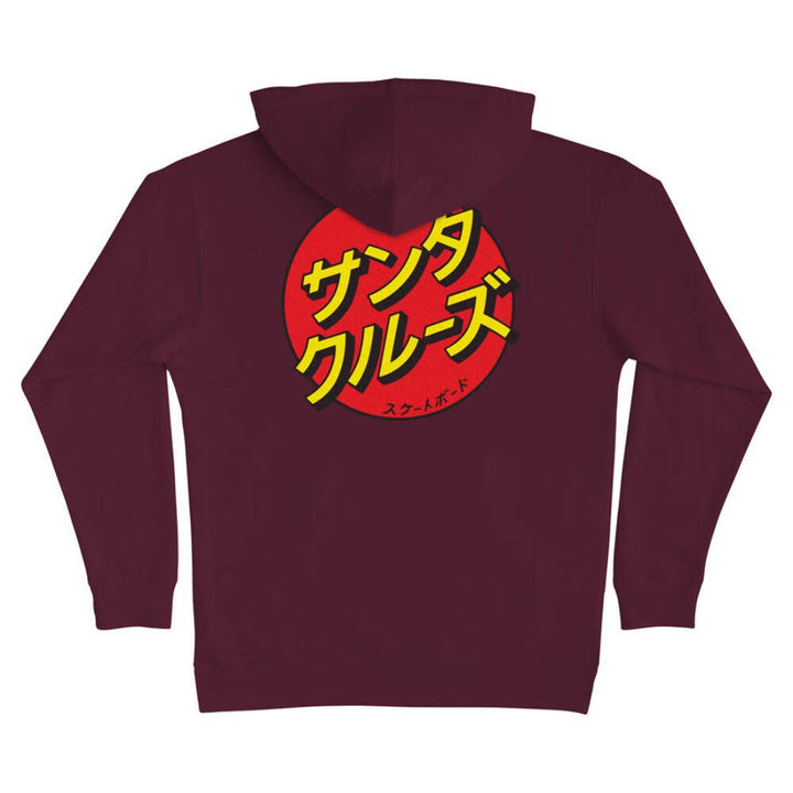 Santa Cruz Katakana Dot (Japanese Dot) P/O Hooded Sweatshirt