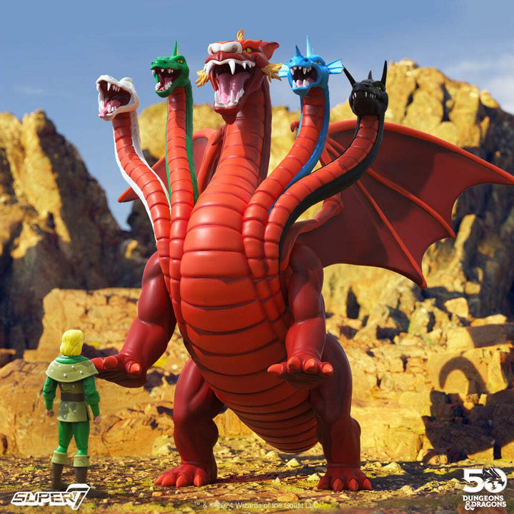 Super7 x Dungeons and Dragons ULTIMATES Tiamat Queen of Evil Dragons