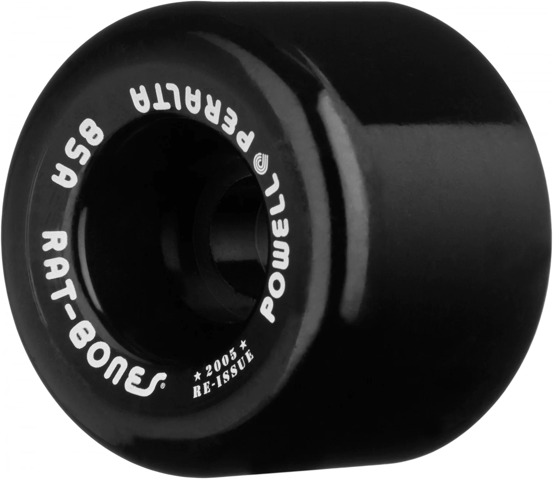 Powell Peralta Rat Bones 60mm 85a Black Skateboard Wheels