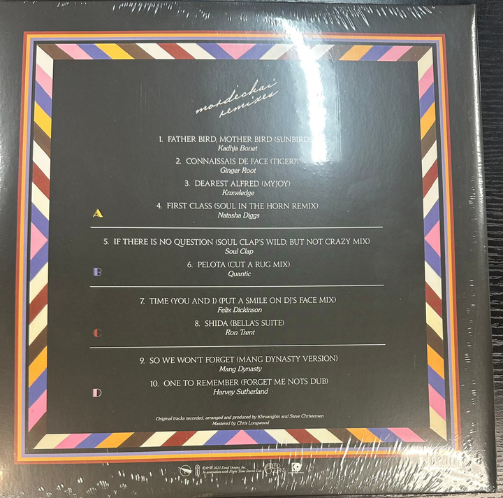 Khruangbin ‎– Mordechai Remixes 2x Vinyl LP