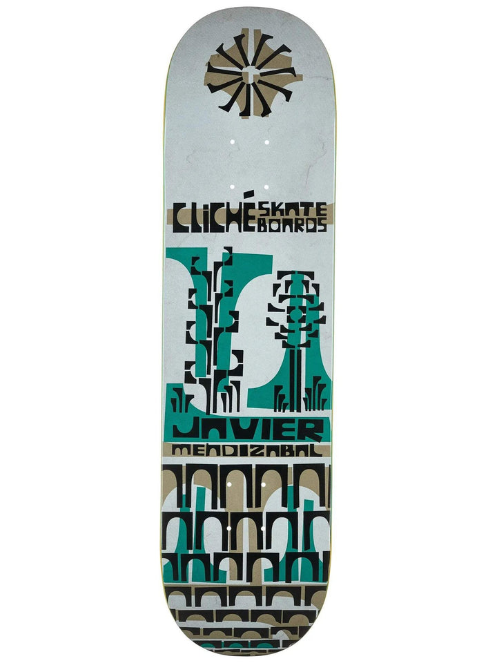 Cliché Javier Mendizabal Griptape Art Deck 8.25" Skateboard Deck