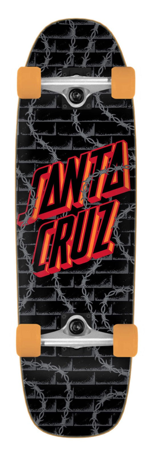 Santa Cruz Big Strip Barbwire 8.4" Cruiser Complete Skateboard