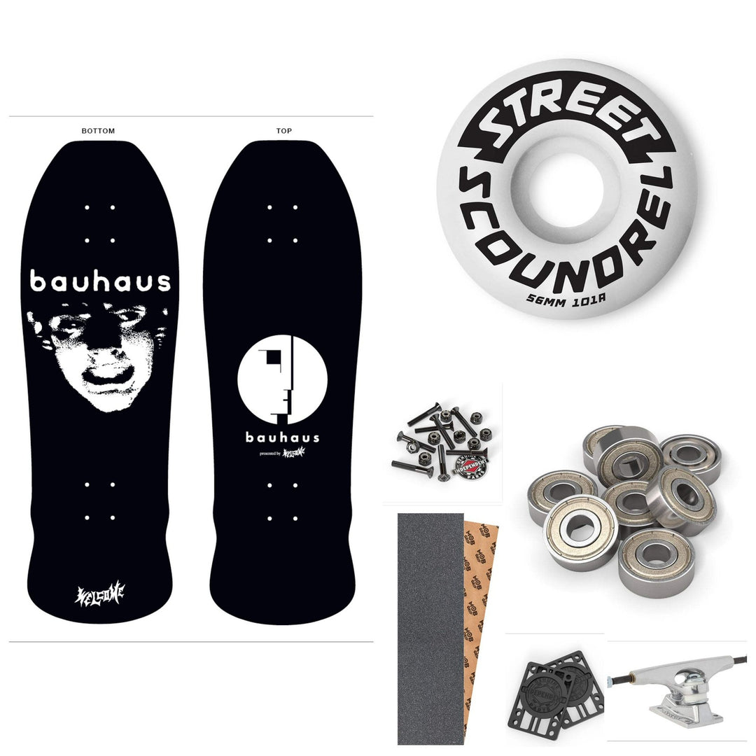 WELCOME X BAUHAUS "MASK" 10" COMPLETE SKATEBOARD
