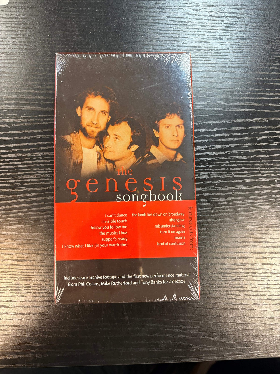 GENESIS - The Genesis Songbook VHS *New Sealed*