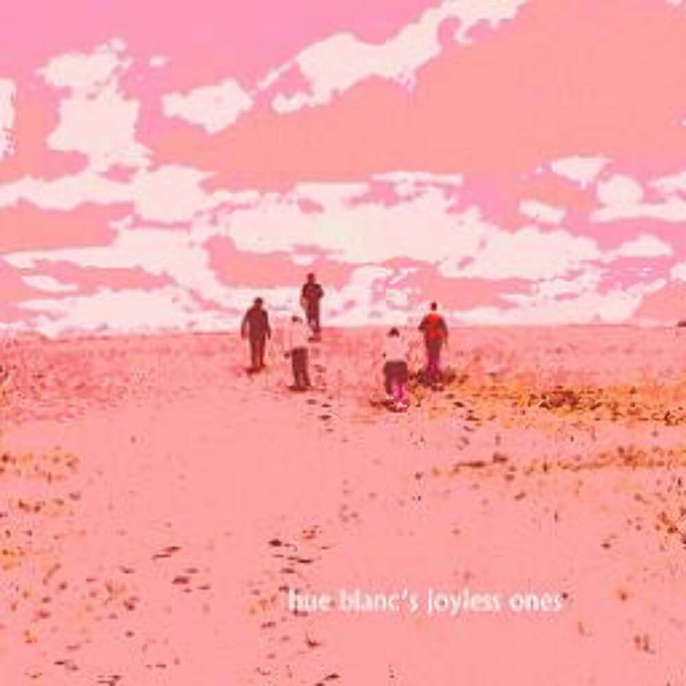 Hue Blanc's Joyless Ones – Bearing On The Moor Purple/Gray Swirl Color 7" Vinyl