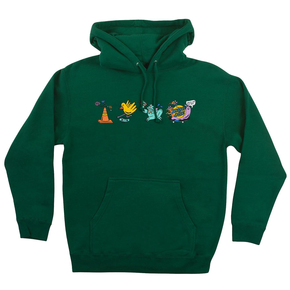 Santa Cruz X Skate Like A Girl Pullover Hooded Sweatshirt