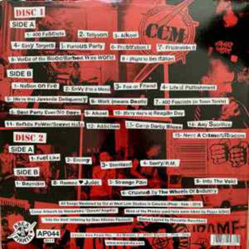 Cheetah Chrome Motherfuckers – The Furious Era 1979/1987 Gatefold Sleeve 2xLP Vi