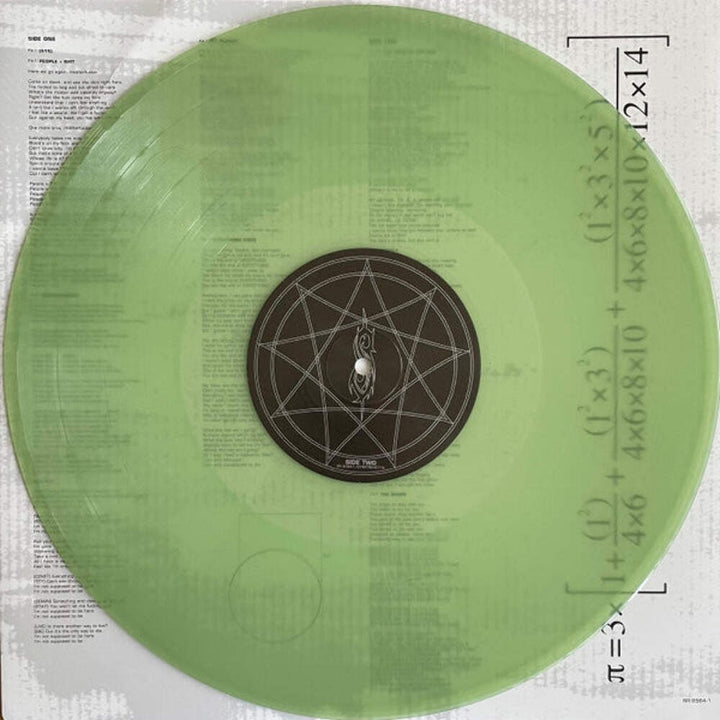 Slipknot - Iowa Green Translucent Color 2xLP Vinyl LP Record