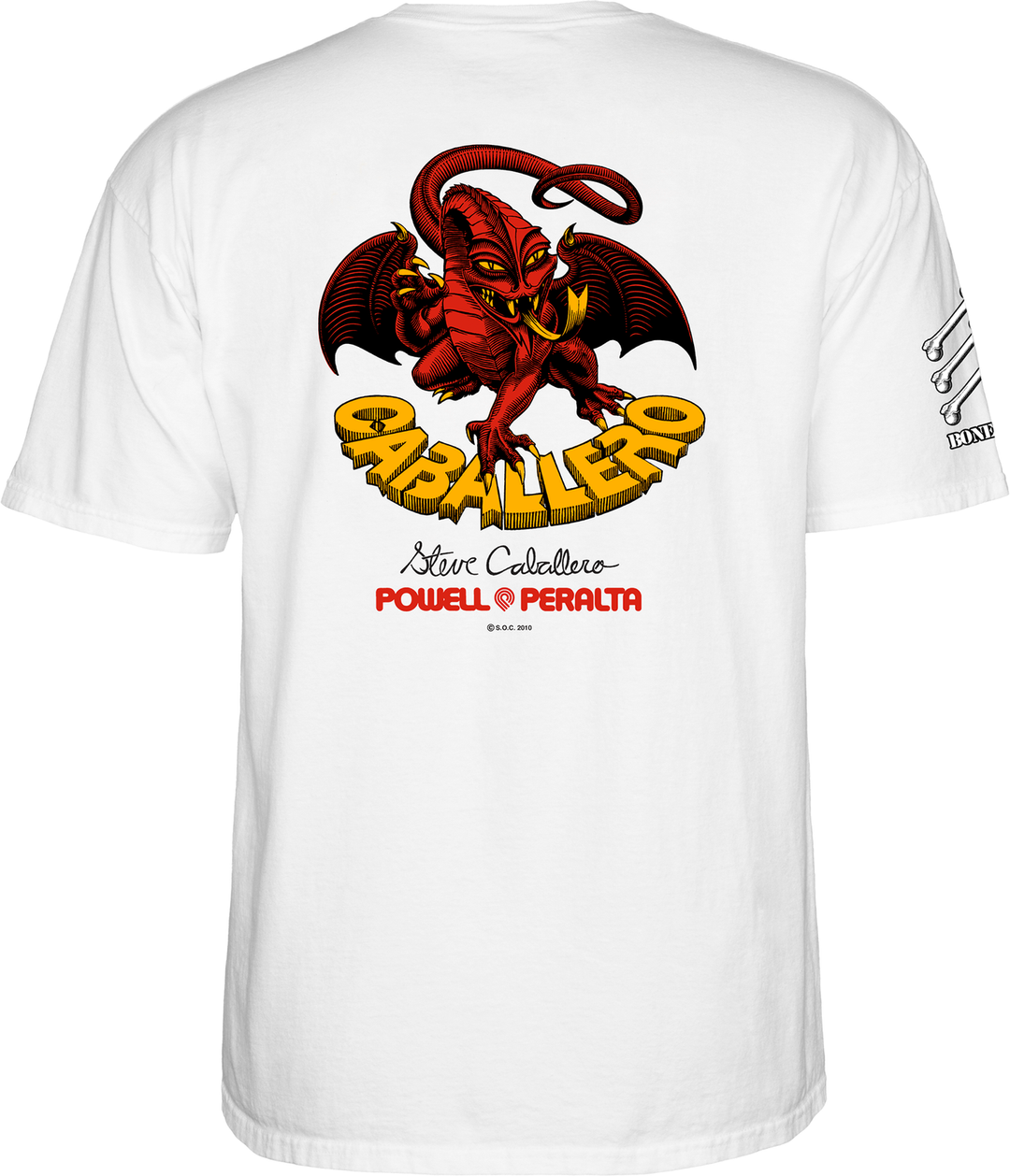 Powell Peralta Steve Caballero Dragon Bones Brigade T-Shirt