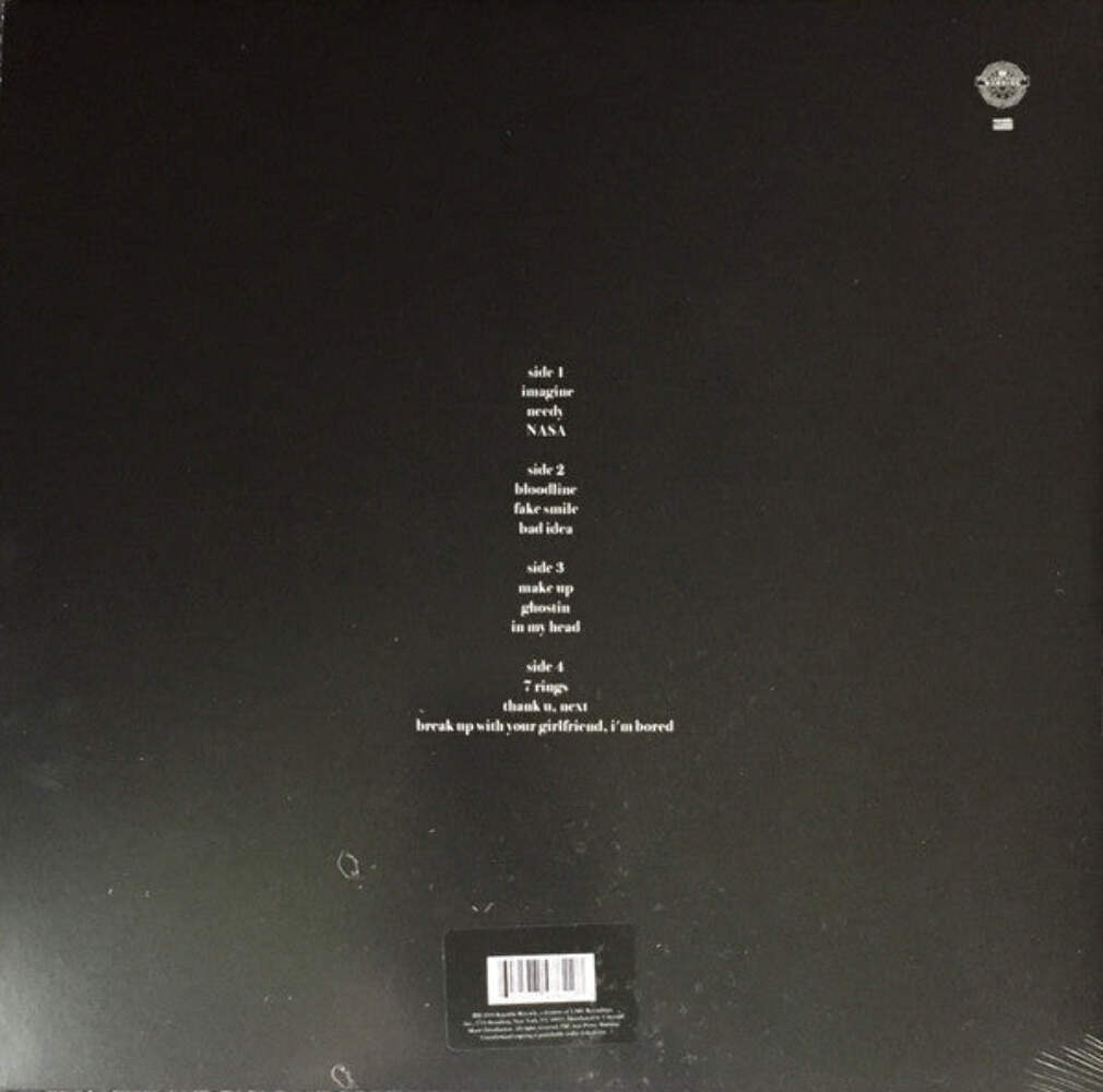 Grande, Ariana - Thank U, Next 2x Vinyl LP Record