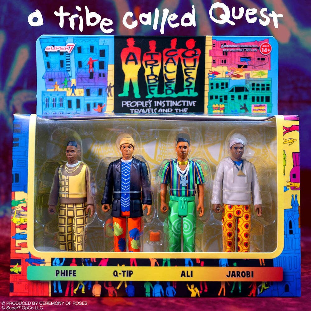 A Tribe Called Quest Super7 フィギュア Super7 X A Tribe Called Quest - People'S Instinctive Travels