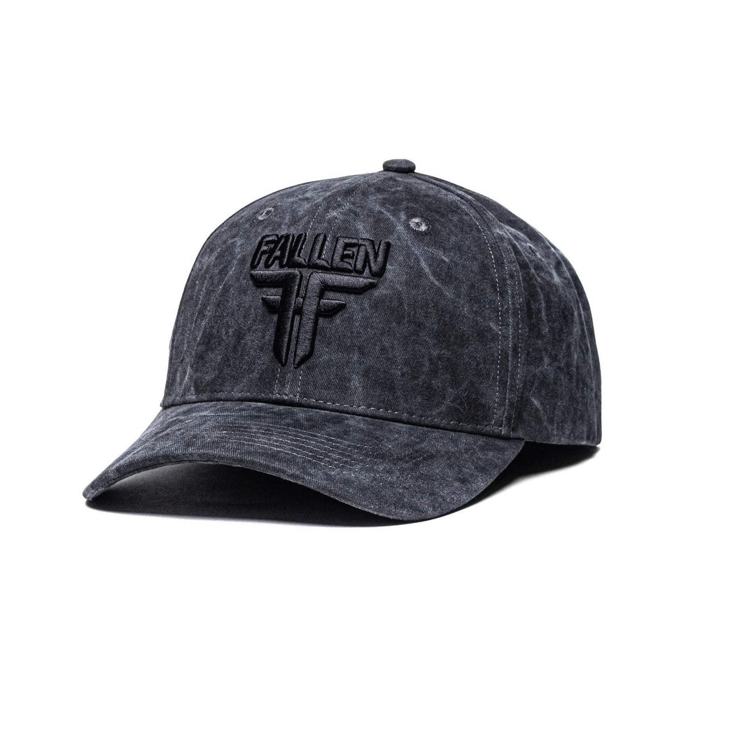 Fallen Insignia Curve Black Enzym Hat