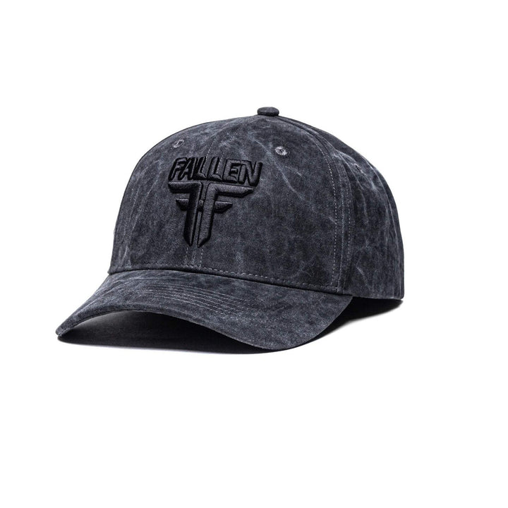 Fallen Insignia Curve Black Enzym Hat