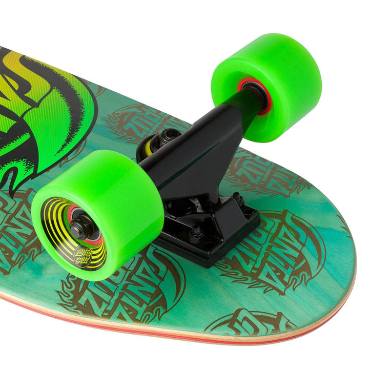 Santa Cruz Eclipse Dot Street Cruzer Complete Skateboard 8.79"